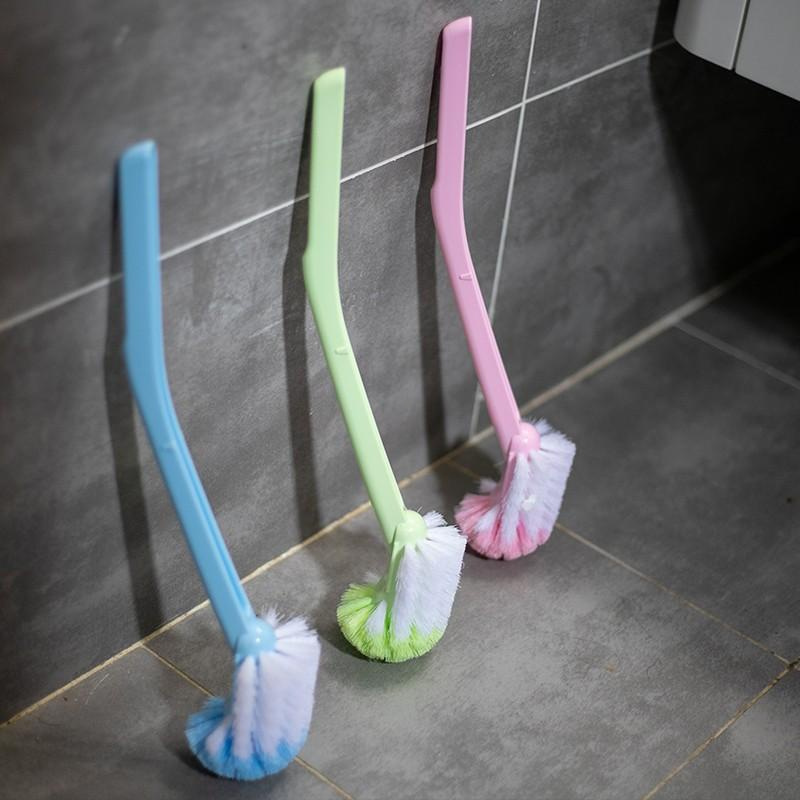 侧所刷子无死角洗厕所神器刷子蹲厕马桶刷洁厕刷加长把厕所刷套