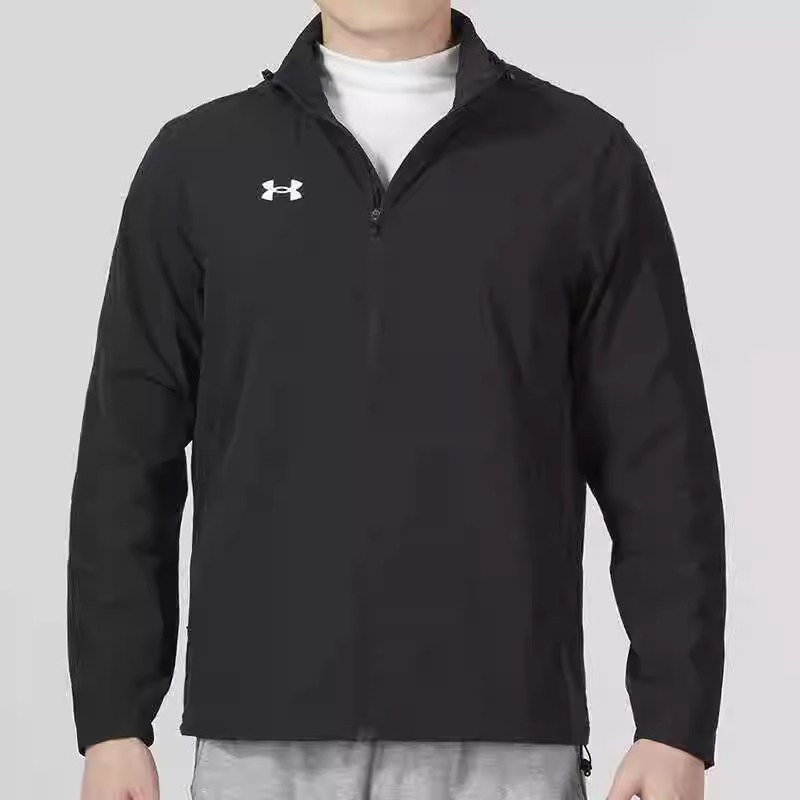 安德玛 男款夹克外套 22500408-001/件高清大图