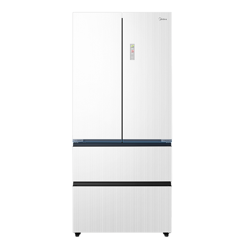 美的冰箱bcd526wufgpzma弦影白