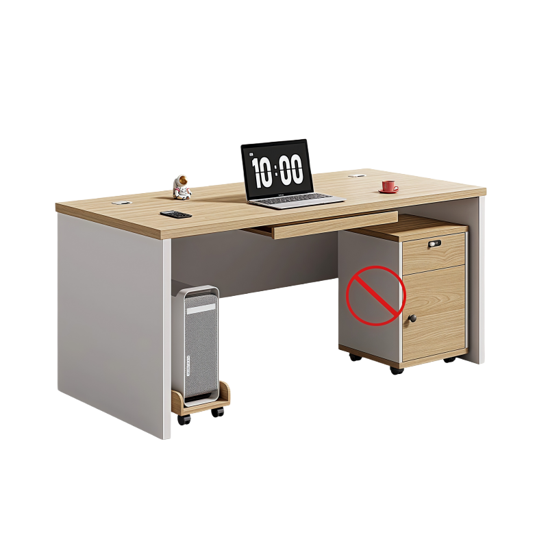 义尊 职员桌 1.4米 张高清大图