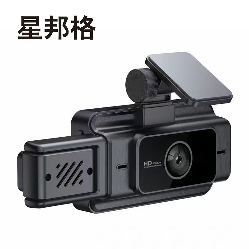 星邦格X2011 3寸3录64G WIFI车载行车记录仪 (计价单位:台)黑色高清大图