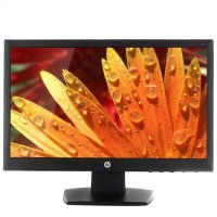 惠普(HP)V系列18.5英寸宽屏LED背光显示器 惠普商用办公家用上网娱乐显示器V190