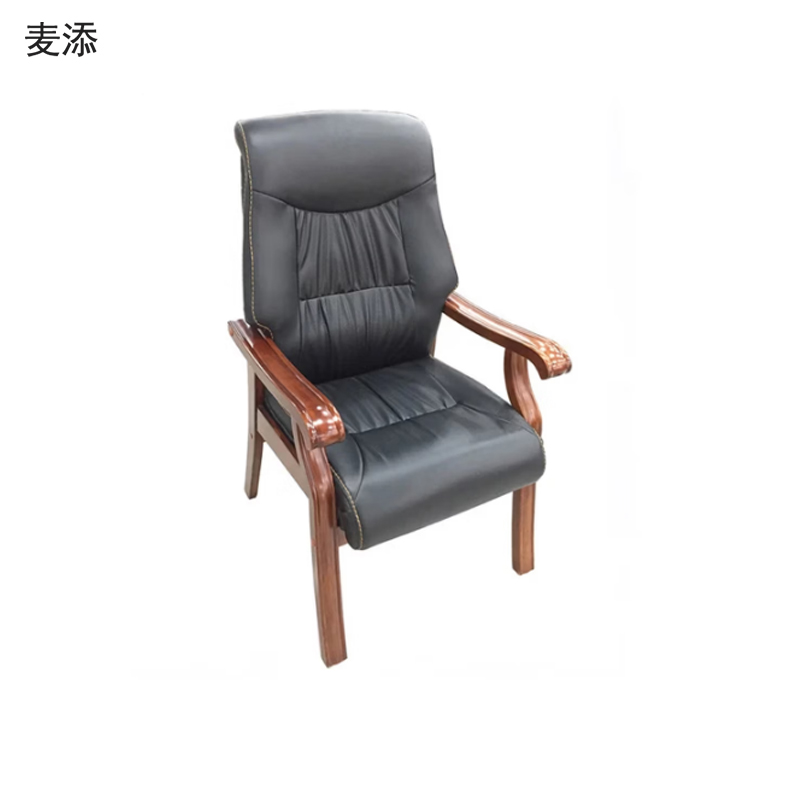 麦添 实木会议椅 MY085 把高清大图