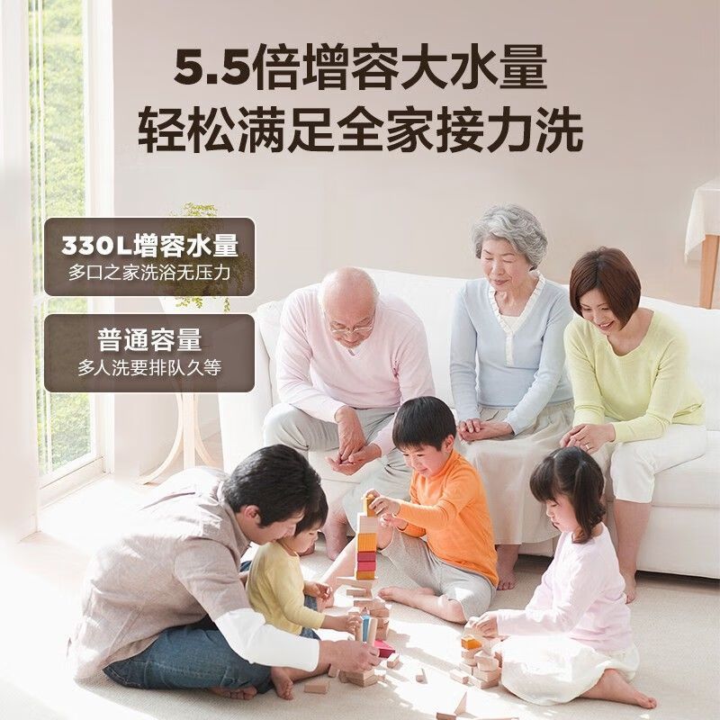 海尔(Haier)家用60L电热水器智能WIFI储水式卫生间洗澡一级能效EC6001-PD3(U1)