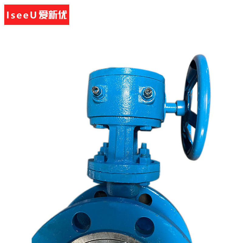 爱新优 蜗杆蜗轮法兰式蝶阀 D343H-16C DN300(个)