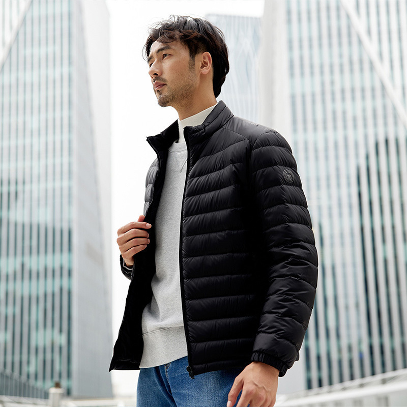 全新升级男女款轻羽绒坦博尔2021年新款纯色短款轻薄羽绒服休闲百搭外套