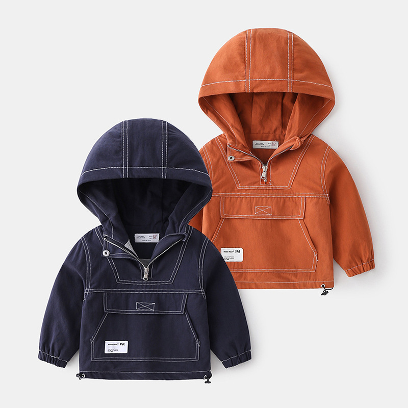 秋款童装男童儿童外套冲锋风衣外套秋装新款宝宝童装小童1岁3秋季视频