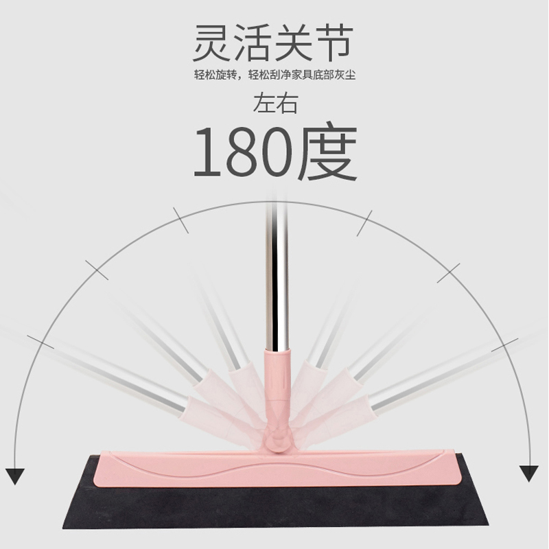 [补贴10%]家庭个人清洁工具浴室刮水器抹茶绿色扫把头清新粉色扫把头 适用空间浴室 清新型粉色扫把头高清大图