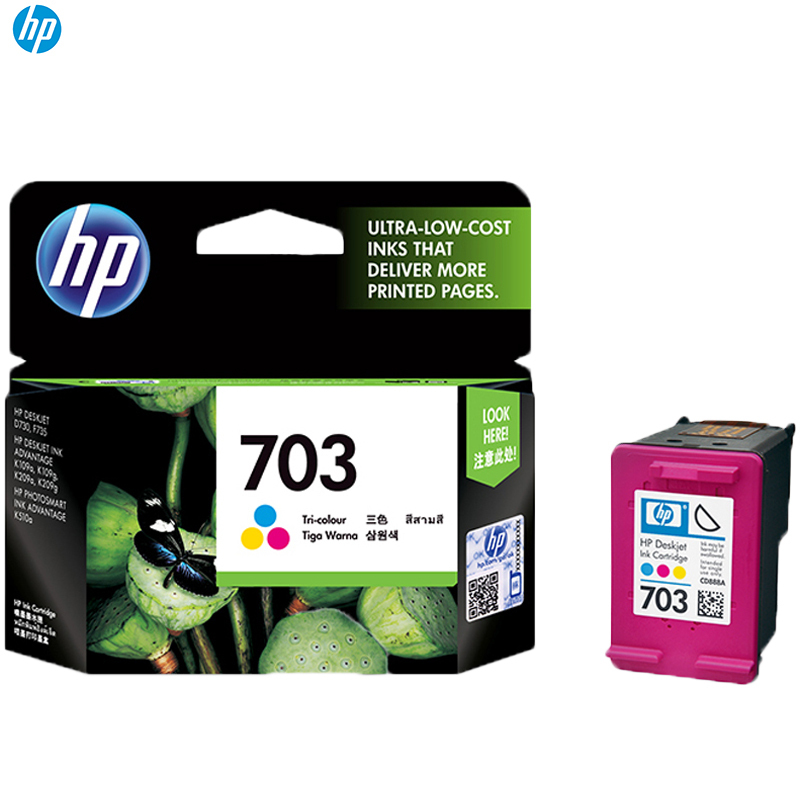 惠普(HP)CD888AA 703 彩色墨盒 适用 730 K109a/g