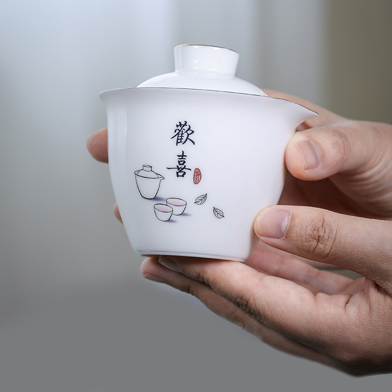 萬春和 万春和欢喜便携组 蓝色皮盒包高清大图