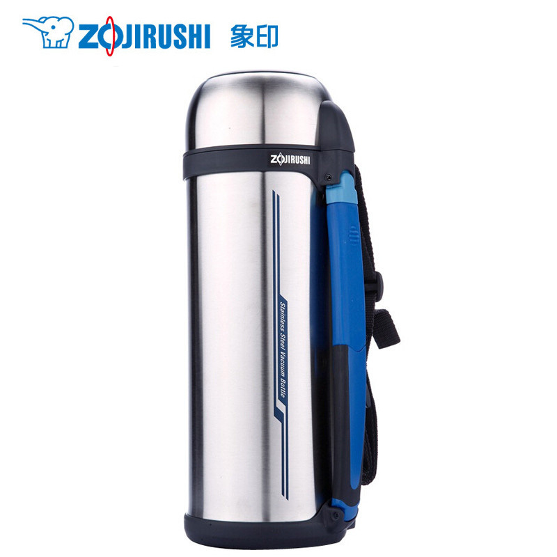 ZOJIRUSHI/象印 SF-CC20-XA日本象印不锈钢真空保温壶户外旅游登山保暖旅行壶便携大容量保温瓶 2.0L