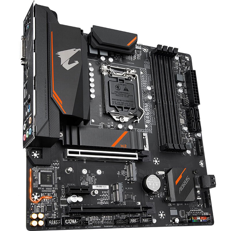 技嘉B460M AORUS PRO 小雕Pro主板+英特尔奔腾G6400 CPU套装