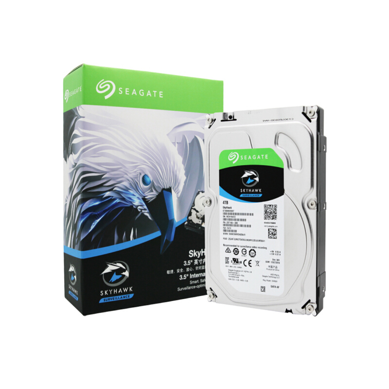 希捷(SEAGATE) ST4000VX007 监控级硬盘4TB 5900转64M SATA3