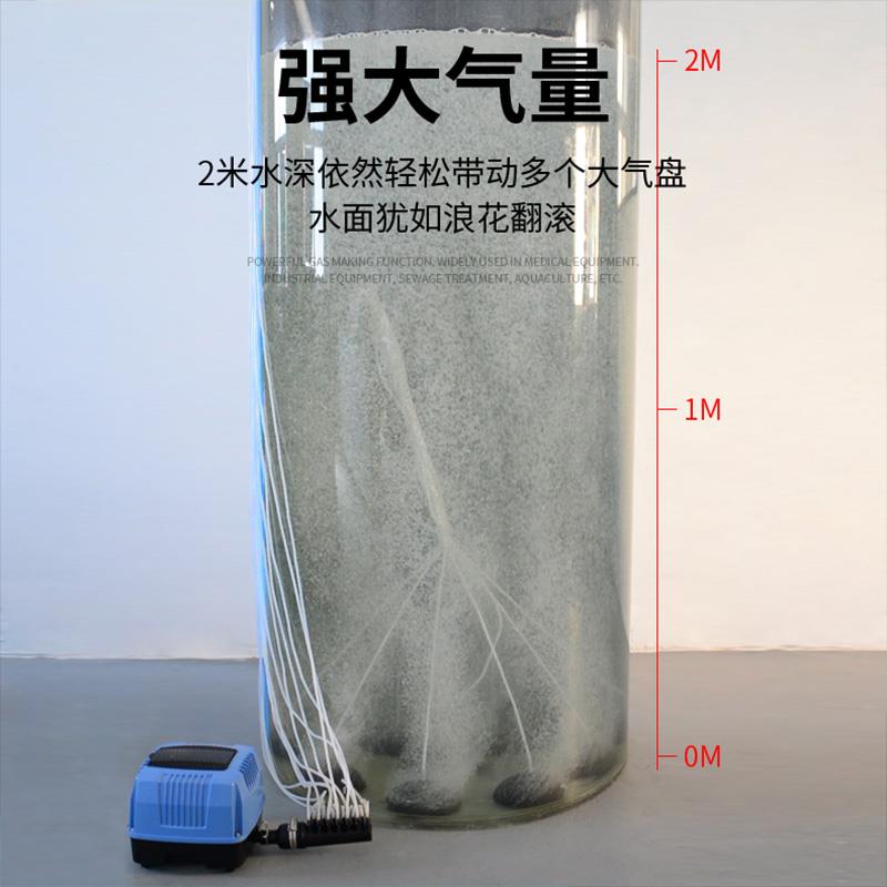鱼缸鱼池氧气泵养鱼增氧机小型大功率增氧泵充氧机打氧机高清大图