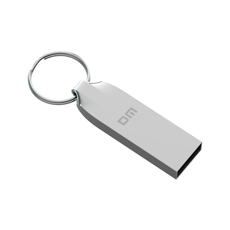 DM大迈 PT172 4G 金属USB2.0 商务办公U盘(计价单位:个) 银色高清大图