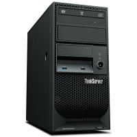 联想（ThinkServer） TS250 塔式服务器 小型 静音 用友 金蝶 ERP 服务器主机 酷睿双核 I3-7100 3.9GHz 32G内存 | 2块1T硬盘