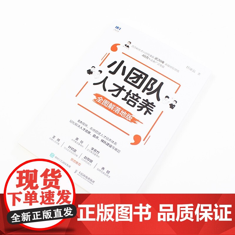 小团队人才培养 全图解落地版 任康磊 著 深入场景剖析管理难题与解决方法 管理高清大图