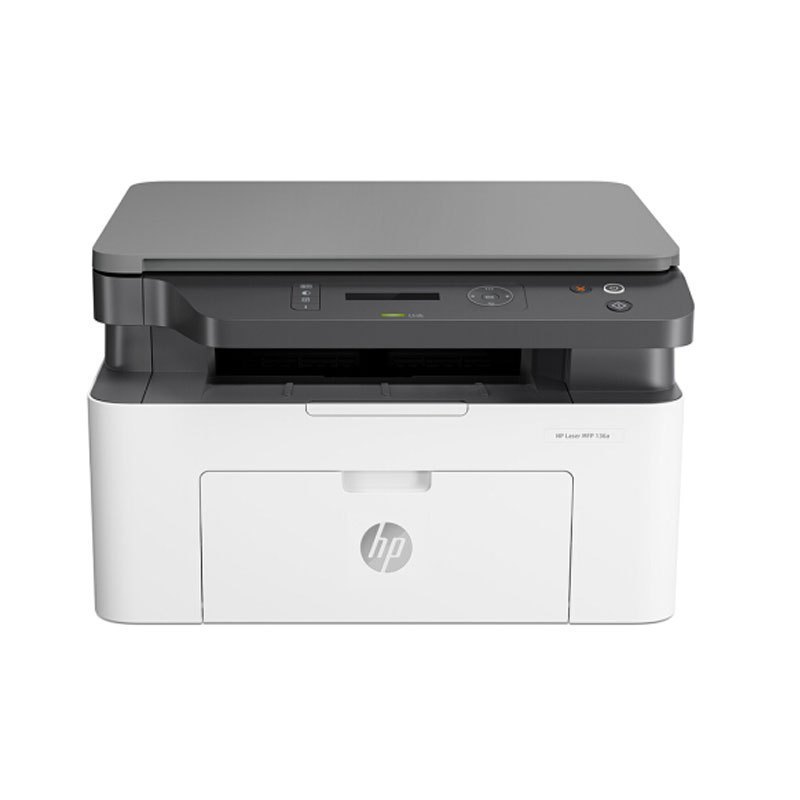 hp/惠普136wm 黑白激光一体机打印机机复印机