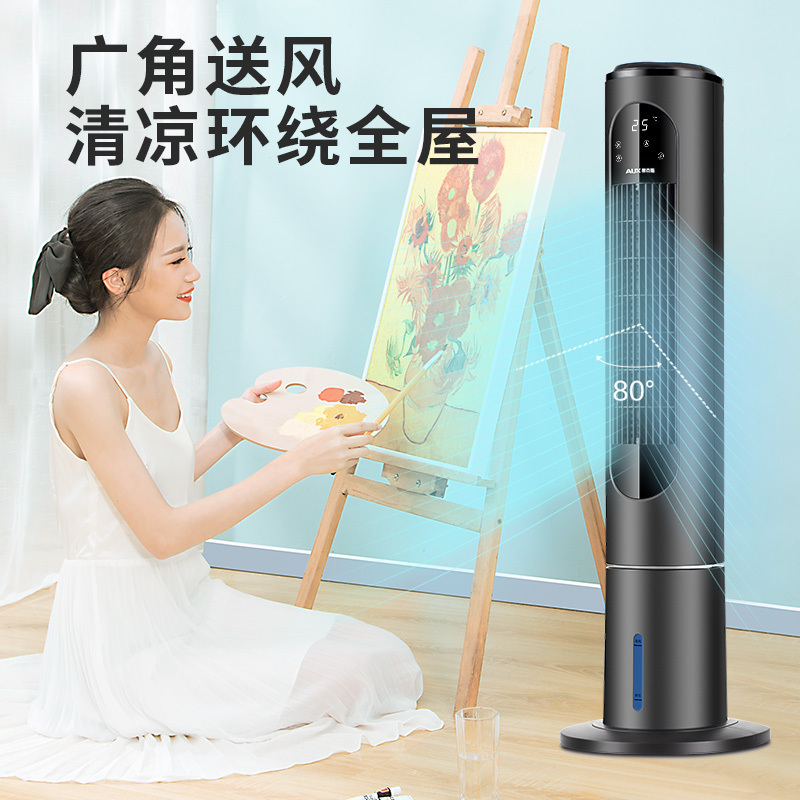 奥克斯(AUX)空调扇电风扇家用节能省电风扇办公室落地扇制冷风机F-ST45GR