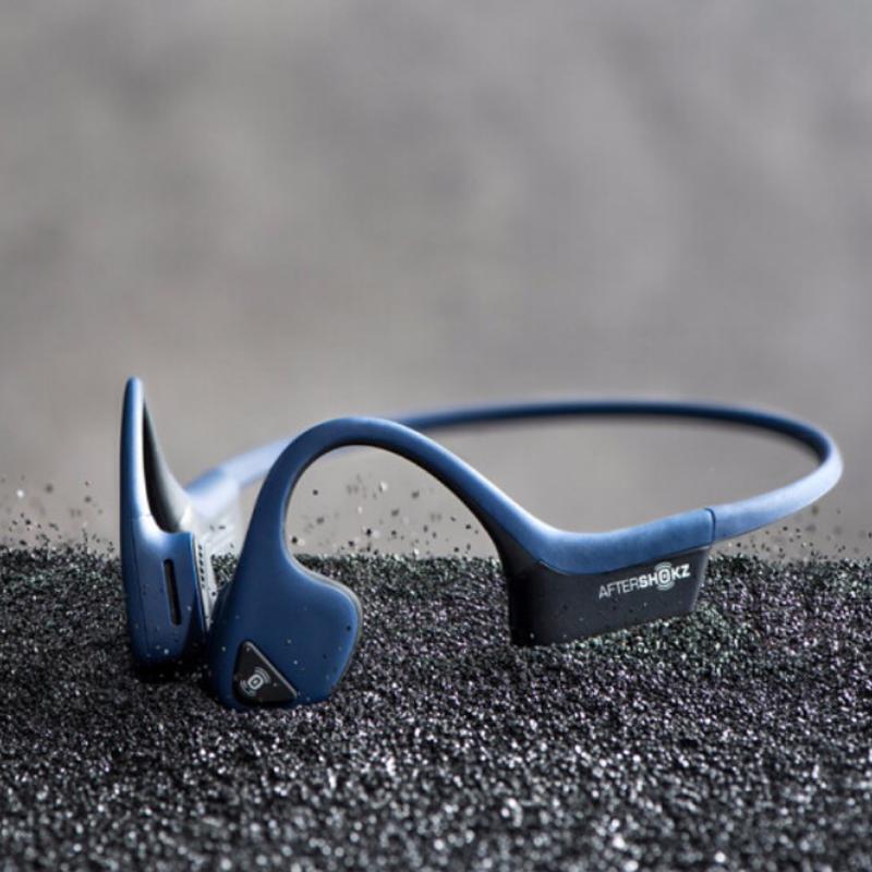 aftershokz韶音as650trekzair骨传导耳机运动蓝牙耳机午夜蓝