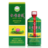 【酒厂授权】贵州茅台镇 杜酱荷花酒 带酒杯 53度 香柔酱香型 500ml*6瓶 整箱装