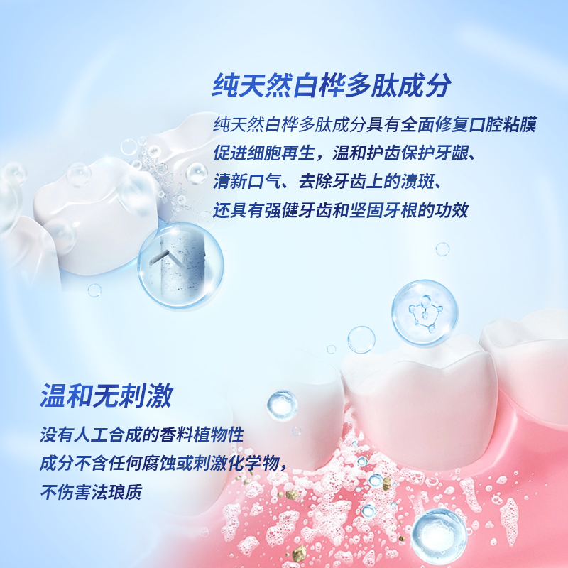 Kevin&Kathy 白桦多肽洁牙慕斯 60ml/瓶高清大图