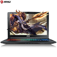微星(MSI)GP72MVR 17.3英寸游戏本笔记本电脑 (i7-7700HQ 8GB 128GB+1TB GTX1060 6GB 赛睿多彩背光键盘)