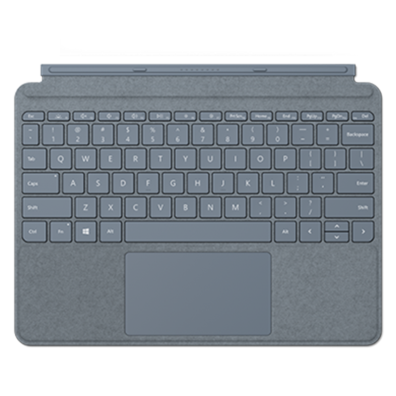 微软(Microsoft)Surface Go4/3 特制版专业键盘盖/专业键盘盖 波比红 冰晶蓝 亮铂金 典雅黑