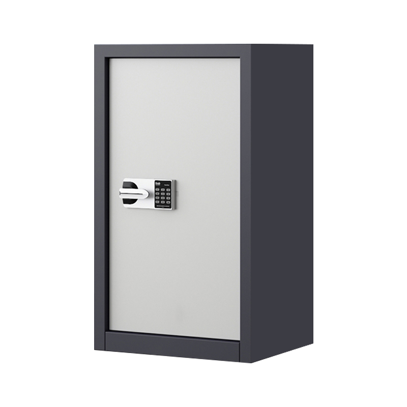 缑氏指纹电子保密柜钢制密码文件柜档案柜矮柜资料柜办公柜单门灰白:国保锁高清大图