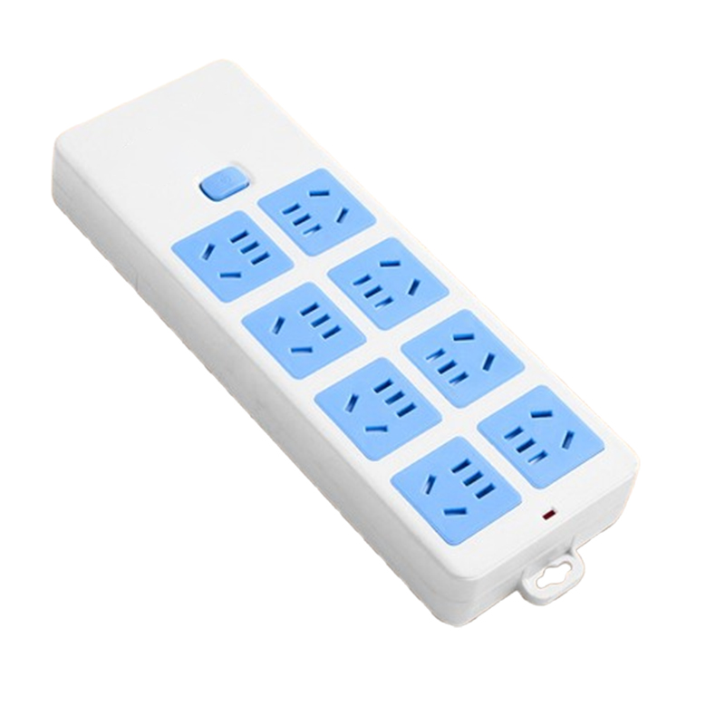 杰储 GS-207 5米 8插位 接线板 (计价单位:个) 蓝白色高清大图