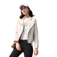 佐露絲RALOS2021春秋装新款pu小皮衣女短款韩版修身显瘦机车皮夹克女外套冬