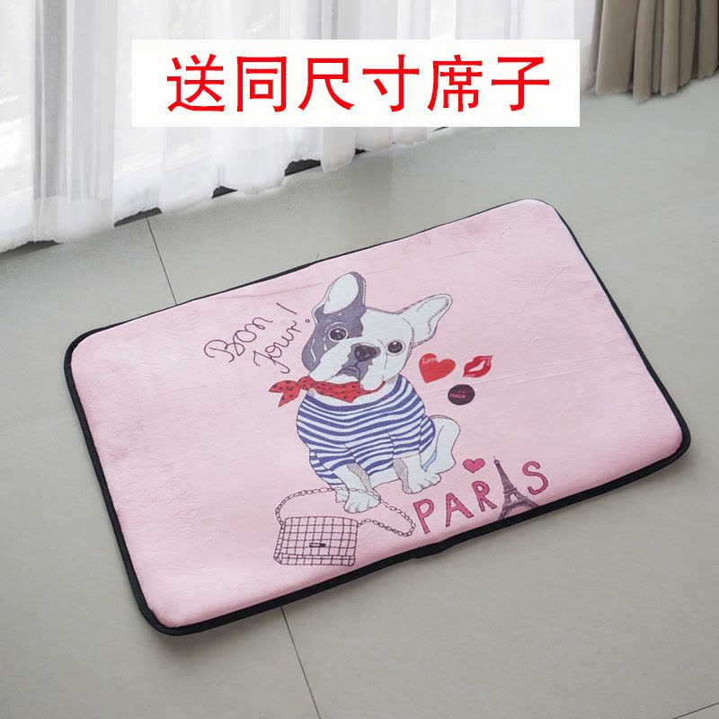 狗垫子四季通用可爱趴狗睡垫春夏地垫泰迪金毛用品来图定制宠物垫图片
