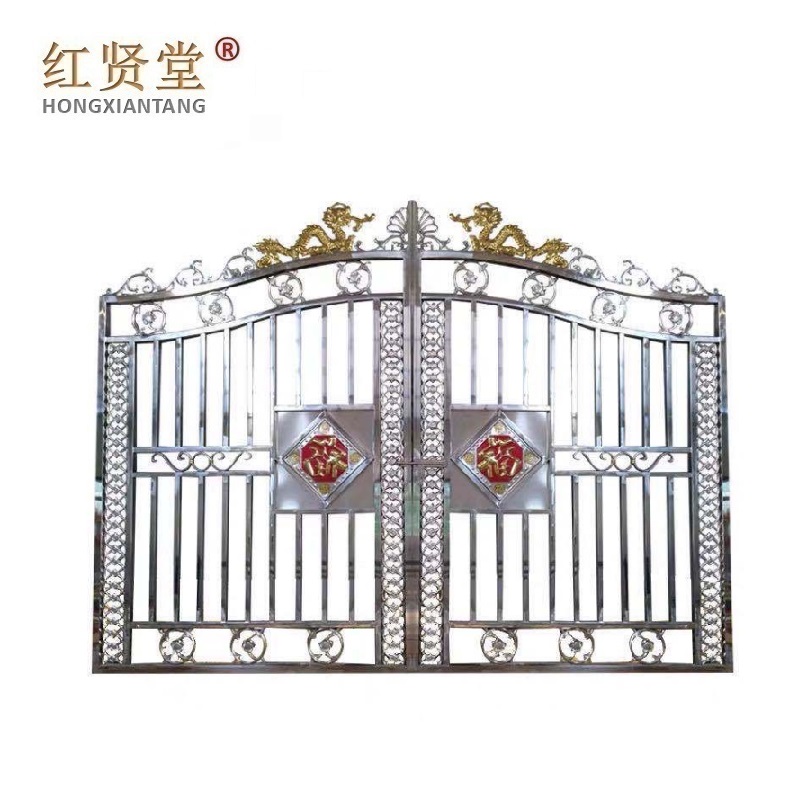 红贤堂 门 铁艺门可定制不锈钢门HXT-M005