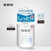 资生堂(SHISEIDO)uno蓝乳吾诺润肤乳液补水保湿控油平衡 MOIST乳液(清润保湿型) 160ml