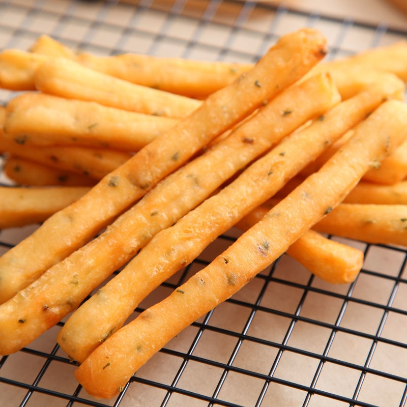 茴香小油条速冻巴奴茴香火锅油条半成品240g约24根两袋茴香小油条约48