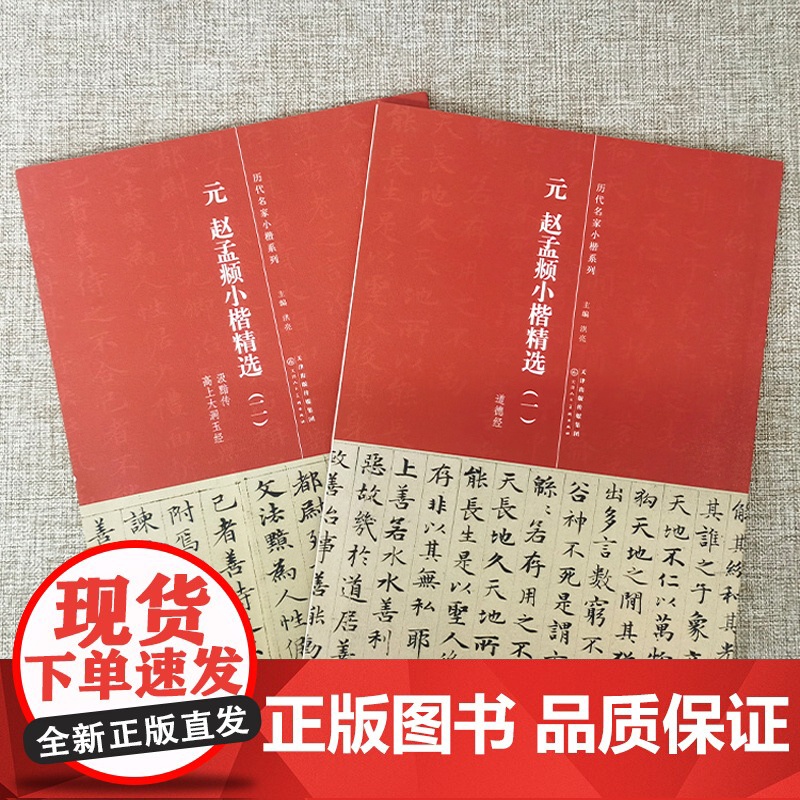 元 赵孟頫小楷精选 天津人民美术出版社高清大图