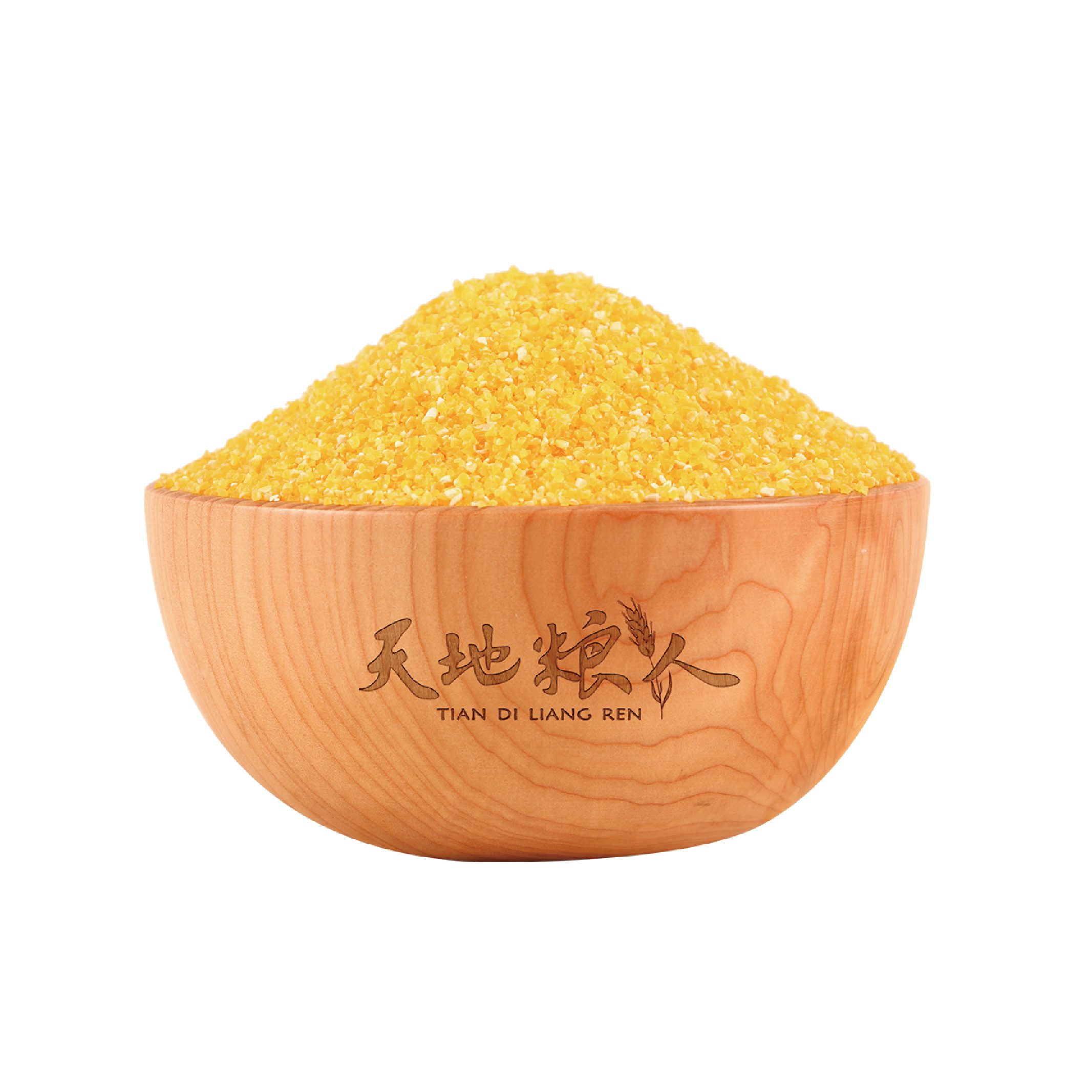 天地粮人有机玉米碴330g*3袋 990g/组高清大图