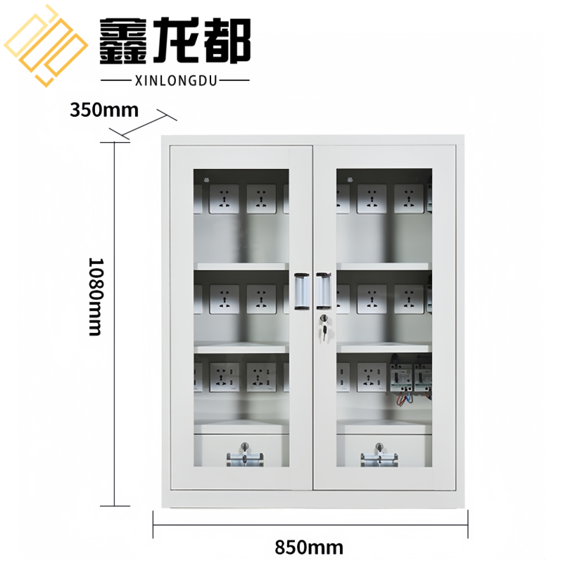鑫龙都 对讲机充电柜矮柜85cm台