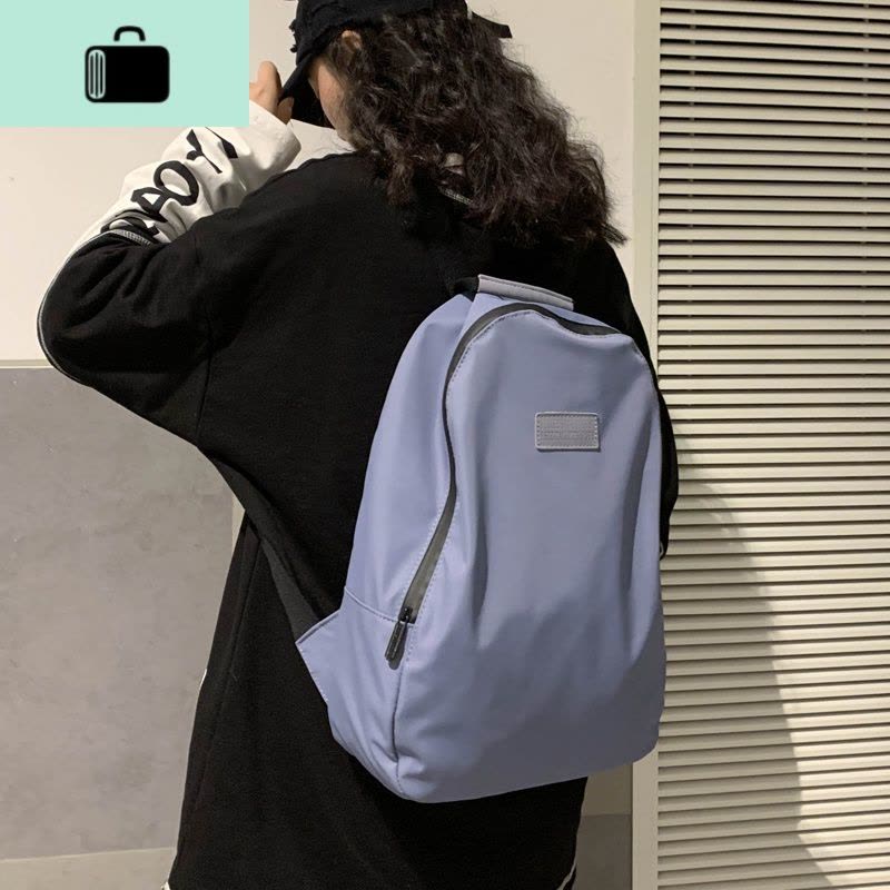 书包女ins风韩版高中原宿大容量电脑背包学生双肩包女旅行防水包NEW LAKE图片