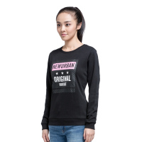 特步（Xtep）官方正品冬季运动休闲圆领时尚针织卫衣984428051352