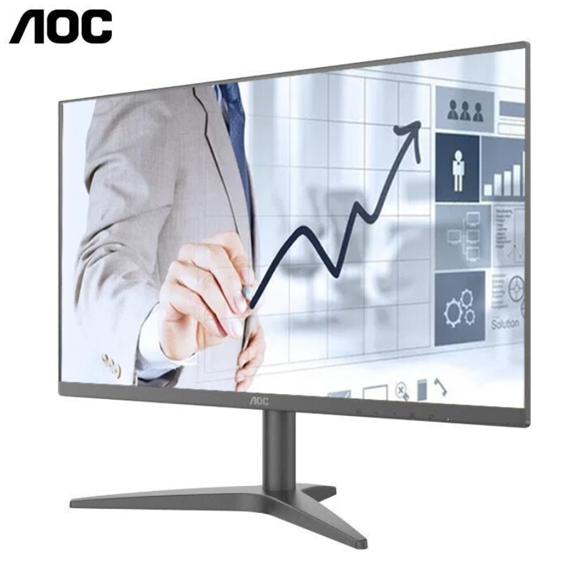 AOC 24B1XHM 23.8英寸1080P全高清 75Hz VA技术广视角 爱眼低蓝光 电脑显示屏