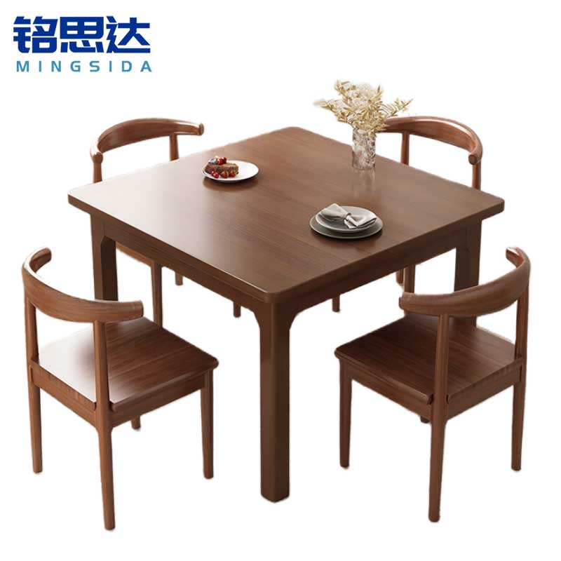 铭思达餐桌一桌四椅套高清大图