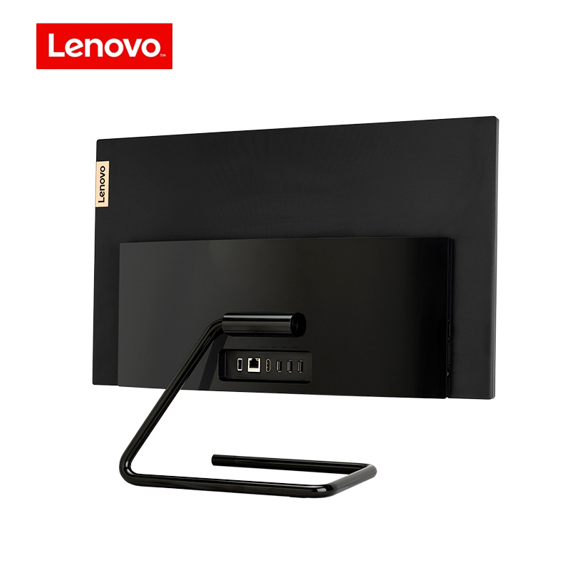 联想(Lenovo) AIO520C-22 致美一体机台式电脑 (G4900T 4G 1T WIFI 21.5英寸 黑色) 商务办公学习个人家用企业采购一体机台式电脑