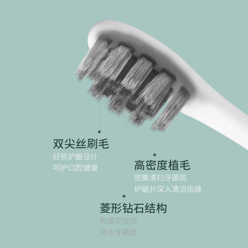 欧可林Oclean AIR2 电动牙刷成人情侣款 声波震动防水低音 小巧便携 蔷薇粉