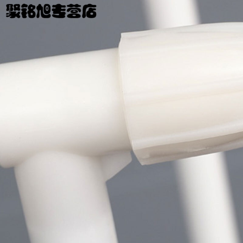 升降伸缩晾衣架落地折叠室内外双杆晒衣架家用阳台挂衣架晾衣杆简约?加粗白色双杆款大