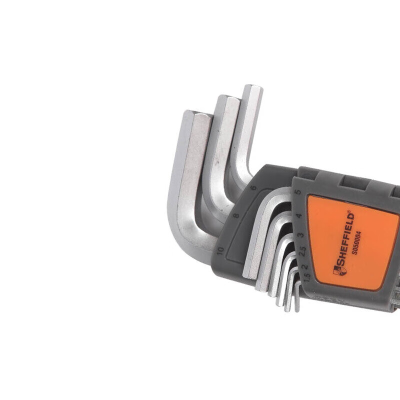 钢盾(SHEFFIELD) S050004 9件套公制内六角扳手[家用]高清大图