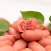 伊赛(yisai) 牛肉亲亲肠*1袋装 240g 国产生鲜牛肉香肠丸子火锅烧烤麻辣烫食材