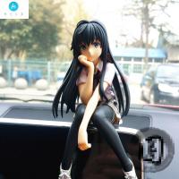 18新款创意汽车车载摆件导航中控台车内饰品摆件动漫美女模型卡通公仔