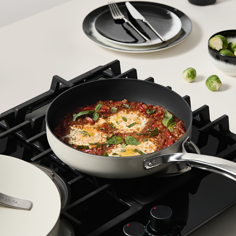 温仑山 自由丝带系列不粘煎锅26cm