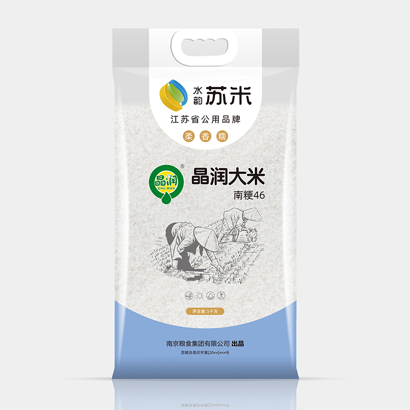 [苏宁宜品认证]南粳46水韵苏米 5公斤